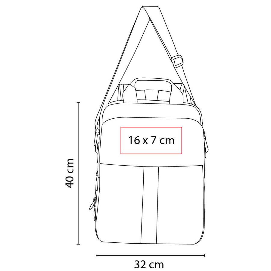 Mochila-Portafolio Kronberg vista 4