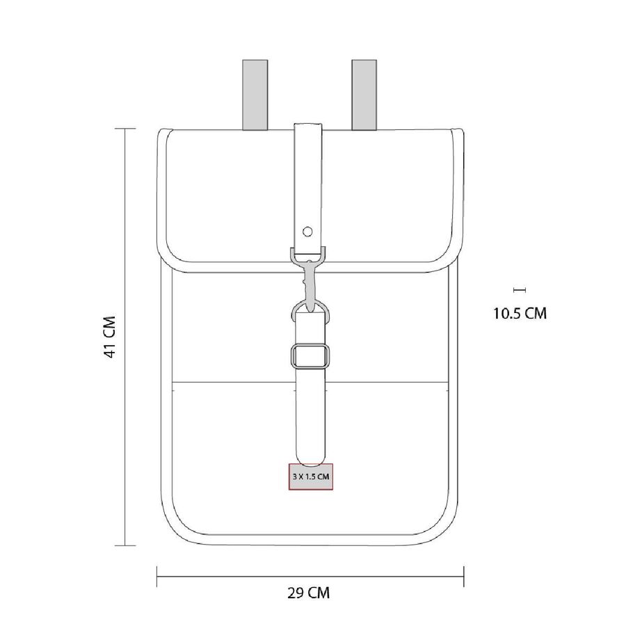 Mochila Caderno vista 3