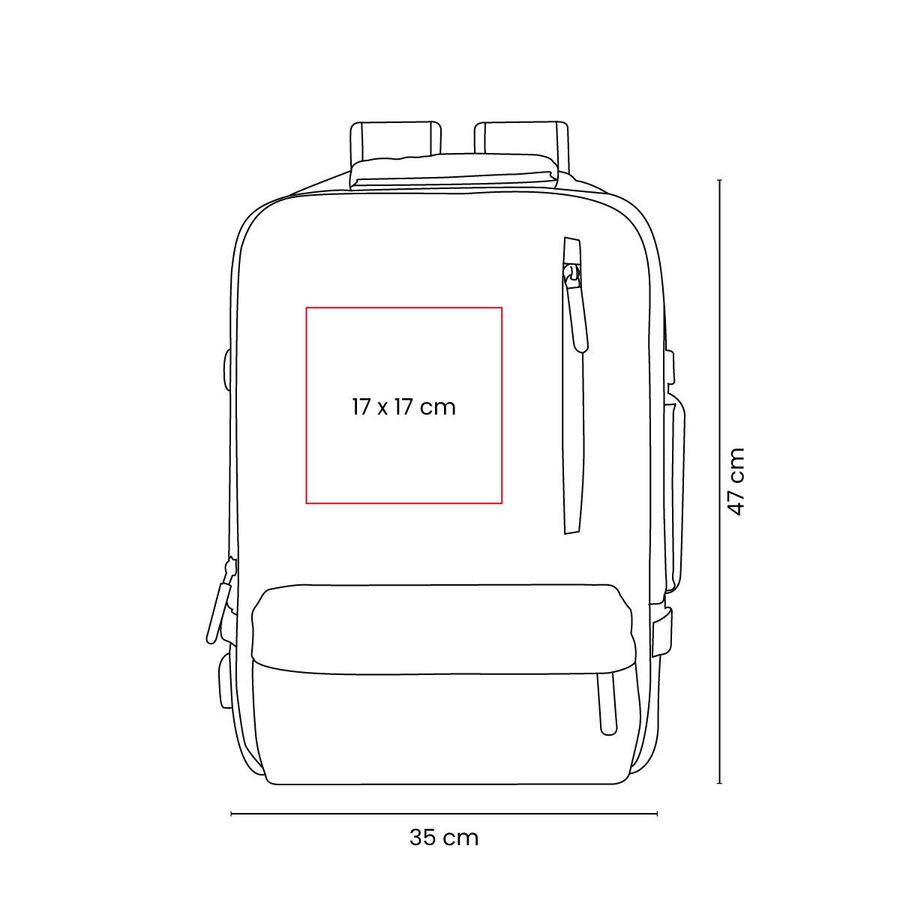 Mochila Reiziger vista 2