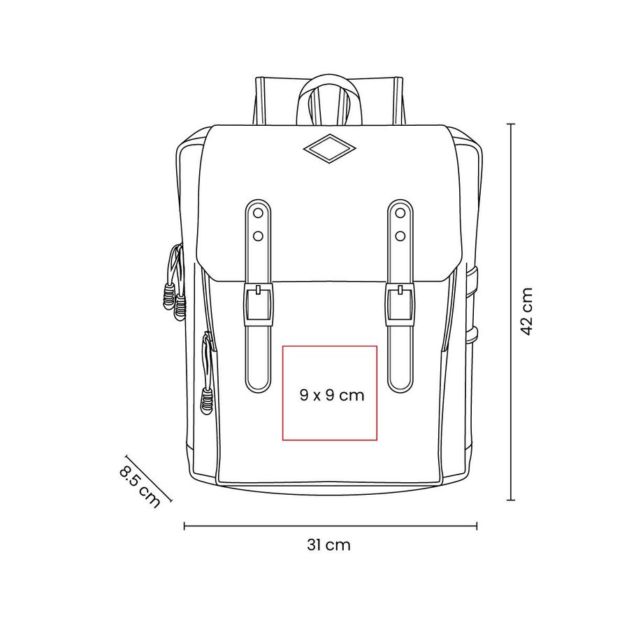 Mochila Skadi vista 3